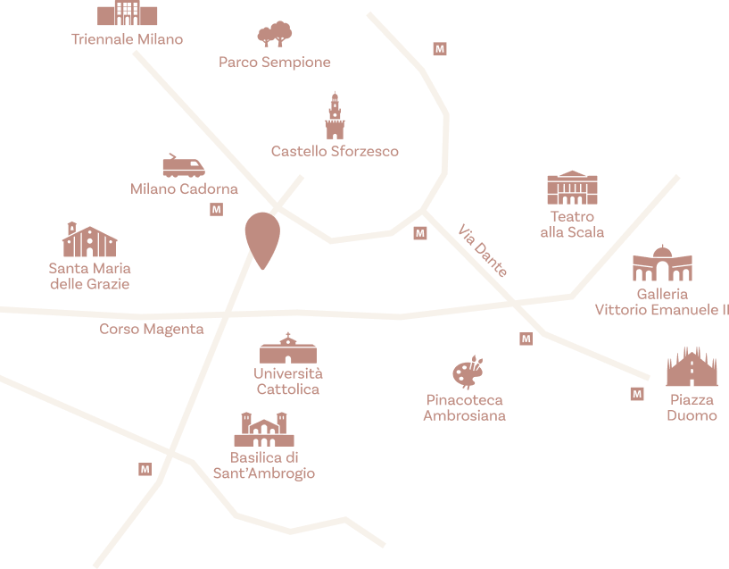 Mappa location Carducci 15